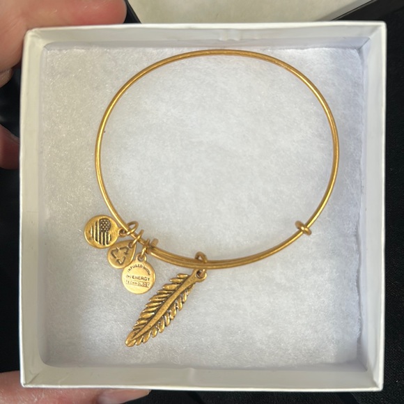 Alex and Ani Jewelry - Alex & Ani feather bracelet, NIB